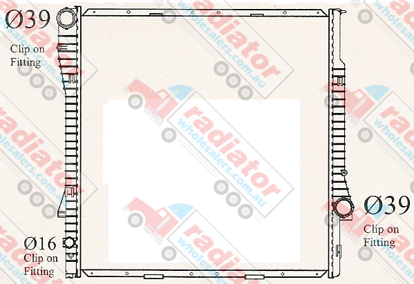 RW537145A Radiator